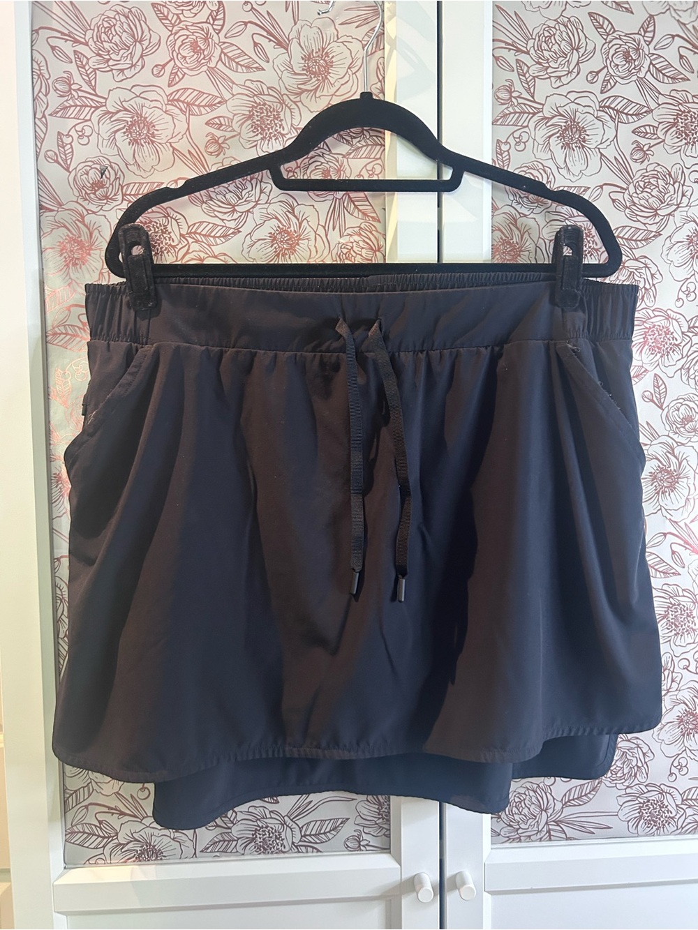 All in Motion Black Athletic Skort with pockets